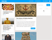 Tablet Screenshot of mag501.com
